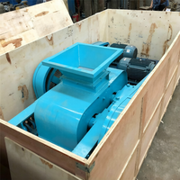 Concasseur à double rouleau pour minerai d'or et de cuivre, installation de concassage, moteur AC, capacité élevée 5-10 Tph, entretien facile