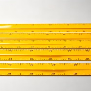 Reglas Rectas de Plástico de 100 cm, Fáciles de Sostener, Herramientas de Enseñanza de Geometría, Regla Recta para Estudiantes y Oficina - Product Image 5