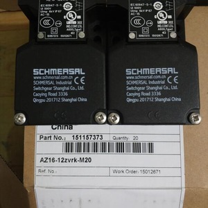 Interrupteur de porte Schmersal AZ16-12zvrk-M20, interrupteur de sécurité industriel pour la protection des machines - Product Image 1
