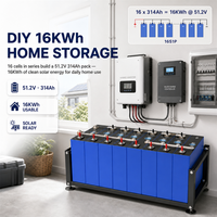Batería de litio REPT 314Ah 324Ah 314Pro 320AH 314 324 345 AH 3.2V Lifepo4, celda de batería Lifepo4 REPT 345Ah