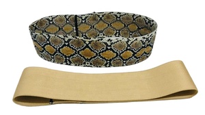 Bande de résistance longue en Nylon arc-en-ciel nouvelle arrivée bande de cercle de hanche pour l'exercice à domicile tissu imprimé butin entraînement - Product Image 4
