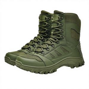 נעלי קרב חורפיות קלות משקל, עמידות למים, לטיולים רגליים, נוחות, עם בטנת רשת נושמת, סוליה חיצונית מגומי נגד החלקה - Product Image 4