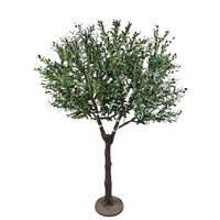 Nouveau Design Artificielle En Pot Oliviers 245cm pour Bureau À Domicile Décor Artificiel Faux Plantes Soie Olivier Plante D'intérieur