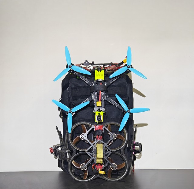 FPV Racing Drone Waterproof Backpack Storage Bag with Big Capacity for Field Use