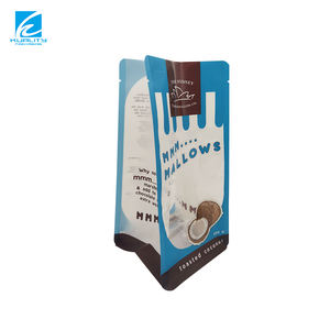 Bolsa de embalaje pequeña sellada con calor de PP transparente personalizada para galletas de chocolate horneadas y regalo de dulces Diseño de fuelle de 8 lados - Product Image 3