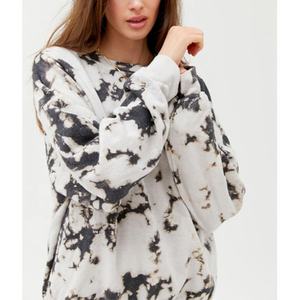 Sudaderas con capucha transpirables de manga larga populares con logotipo personalizado, Sudadera con capucha unisex de alta calidad con tinte de corbata - Product Image 2