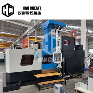 3 अक्ष उच्च गति पुल पोर्टल गैन्ट्री सीएनसी मिलिंग मशीन केंद्र gmc2014 धातु प्रसंस्करण गैन्ट्री मशीनिंग केंद्र - Product Image 2