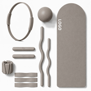 Ensemble de Fitness pour Entraînement à Domicile : Anneau de Tonification, Ballon de Sculpture Corporelle, Bande de Poignet, Haltère, pour Amincissement de la Taille et des Jambes - 2.5 Full B - Product Image 1