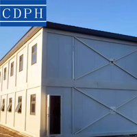 Infrastructure éducative d'urgence modulaire préfabriquée |   Salle de classe et dortoirs pour étudiants pour la réadaptation après tremblement de terre