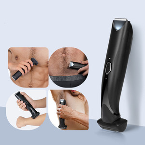 Recortadora de Vello Corporal Eléctrica 2 en 1 OEM para <span class=keywords><strong>Hombre</strong></span>, Depiladora, Afeitadora para la Zona Íntima, Recortadora Corporal, Kit de Aseo para <span class=keywords><strong>Barba</strong></span>, Recortadoras de Vello - Product Image 4