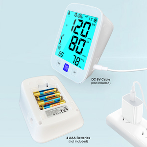 Esfigmomanômetro digital automático CE ISO Bp tipo braço para máquina de <span class=keywords><strong>monitor</strong></span> de pressão arterial de clínica hospitalar - Product Image 5