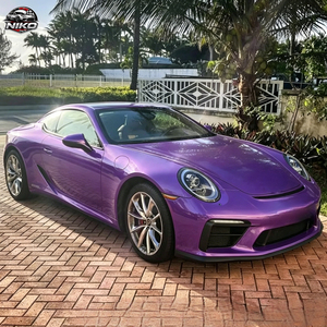 Film de protection NIKO de qualité supérieure, brillant, auto-réparant, en PPF PET pour voitures, vinyle de protection pour voitures PET-GT violet - Product Image 1