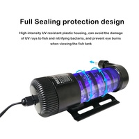 WEIPRO 5W/9W/11W/18W/36W/55W UV germicide Aquarium lampe Purification de l'eau UVC stérilisateurs Koi étang jardin aquarium