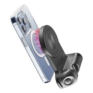 Soporte magnético negro MAGSAFE para teléfono, soporte para selfies con smartphone - Product Image 4