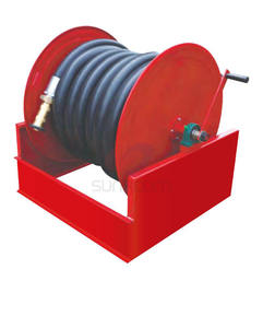 <span class=keywords><strong>Camion</strong></span> fixé au mur de manivelle de tambour de cadre en acier de bobine de flux continu pour le chariot assorti industriel d'armoire de protection contre l'incendie disponible - Product Image 2