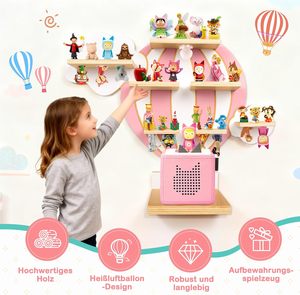 <span class=keywords><strong>Estante</strong></span> de pared Tonie Regal con diseño de globo aerostático y nubes, <span class=keywords><strong>estante</strong></span> de pie <span class=keywords><strong>para</strong></span> Toniebox y figuras, <span class=keywords><strong>estante</strong></span> <span class=keywords><strong>para</strong></span> Toniebox <span class=keywords><strong>para</strong></span> niñas y niños - Product Image 4