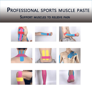 Samvo EP01 CSX 5m Cinta <span class=keywords><strong>de</strong></span> Kinesiología Elástica Precortada Deportiva, Algodón Hipoalergénico, Soporte Muscular Cómodo, Parches Bucales <span class=keywords><strong>para</strong></span> Golf - Product Image 4