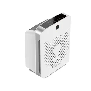 JNUO biobase hepa filter air suction air purifier with uv lamp industrial electrostatic air cleaners for room cigarette smell