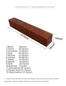 Набор деревянных заготовок - Product Image 6