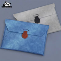 Portadocumentos de Presentación Empresarial, Carpeta de Archivos de Cuero PU A4 para Conferencias, con Logotipo Personalizado para Documentos