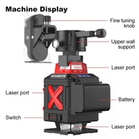 Niveau laser professionnel de haute précision Shun Hui Laser rotatif à nivellement automatique à 360 degrés