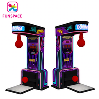 Funspace Arcade Game Machine à poinçonner et à donner des coups de pied à pièces pour tous les âges