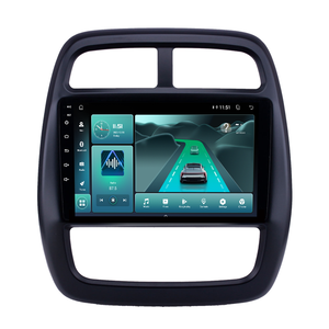 Autoradio Android HD 9 pouces pour <span class=keywords><strong>Renault</strong></span> Kwid 2012-2017 Support 1080P Vidéo Commande au Volant Lecteur DVD de Voiture - Product Image 1