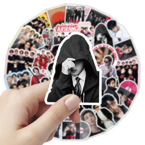 50 Pezzi Nuovi Adesivi Graffiti per Album <span class=keywords><strong>Musicali</strong></span> Coreani ARIRANG, Decorazione per Bottiglie, Adesivi Kpop Idol Bangtan - Product Image 4