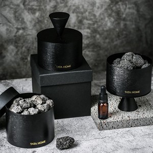 หินกระจายกลิ่นอโรมาเธอราพีจากภูเขาไฟ Tata Home สำหรับตกแต่งบ้าน ใช้ในร่ม ไม่ต้องใช้ไฟ ของขวัญตกแต่งบ้าน - Product Image 5
