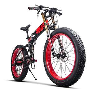 Bicicletas de montaña eléctricas respetuosas con el medio ambiente para viajes ecológicos sin combustible y sin emisiones beneficiosas para la salud - Product Image 4