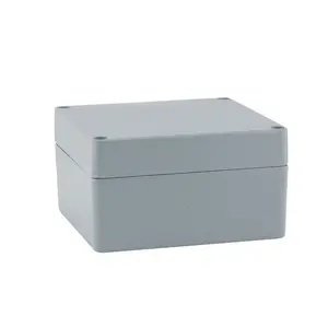 Diy Portable Waterproof Electrical Aluminum Junction Enclosure Cabinet Outdoor Battery Box Instrument Case
