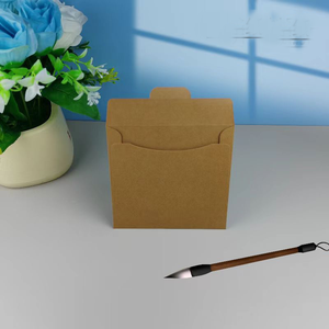 <span class=keywords><strong>Enveloppe</strong></span> commerciale en papier kraft noir et jaune <span class=keywords><strong>carrée</strong></span> épaisse personnalisée, <span class=keywords><strong>fabrication</strong></span> de cartes de vœux, invitation, sac pour documents, impression couleur - Product Image 5