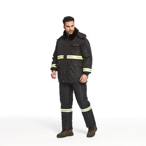 Ruang <span class=keywords><strong>Freezer</strong></span> Memakai Seragam Set Jaket Celana Cold Storage Perlindungan Pakaian Musim Dingin Luar Ruangan Hangat Workwear Suit - Product Image 1