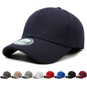 Unisex Sporty Style Outdoor 6-Panel Curved Trucker <b>Hat</b> Black Fitted Closed Full Cap Breathable Fashionable Snapback Cotton - Product Image 2