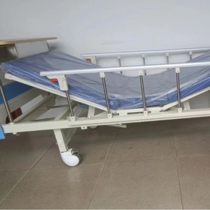 Kang Zhi Xing Manual Nursing <b>Bed</b> 2120*970*485mm With Guardrail <b>For</b> Patients And Elderly Home Use - Product Image 2