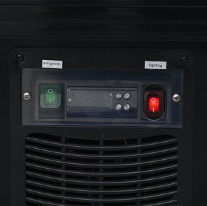 Vitrine réfrigérée combinée à porte vitrée pour supermarché, avec îlot de présentation pour aliments surgelés et viande, et congélateur coffre profond - Product Image 5