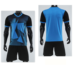 Kaos Olahraga Bernapas Cepat Kering Grosir, Celana Pendek Tim Pemain Sepak Bola Custom Ukuran XL Musim Panas - Product Image 2