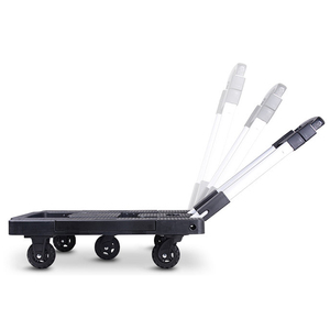 JX Carrito DE LA Compra de Aluminio y Acero Plegable, Ligero y Portátil, Tamaño Mediano, Telescópico, Equipaje de Transporte - Product Image 2