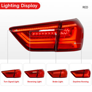 Nueva Luz Trasera LED MINGLIDA para IX25 CRETA, Luz Trasera 15-19 12V, Actualización Retrofit - Product Image 3