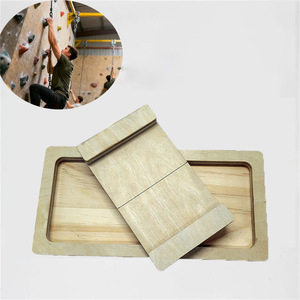 Entraîneur de force des doigts et des poignets en bois massif, équipement de préhension en pin pour l'escalade et la lutte de bras - Product Image 4