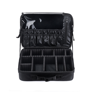 2024 Vanity <b>Case</b> Portable <b>Makeup</b> Functional Cosmetic Bag Women Fashion Travel Toiletry Kit <b>Makeup</b> Bag - Product Image 1
