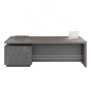 Nouveaux meubles de bureau modernes, dernières conceptions de bureaux de travail, <span class=keywords><strong>table</strong></span> de direction, bureau de direction, bureau en forme de L, <span class=keywords><strong>table</strong></span> en MDF - Product Image 5