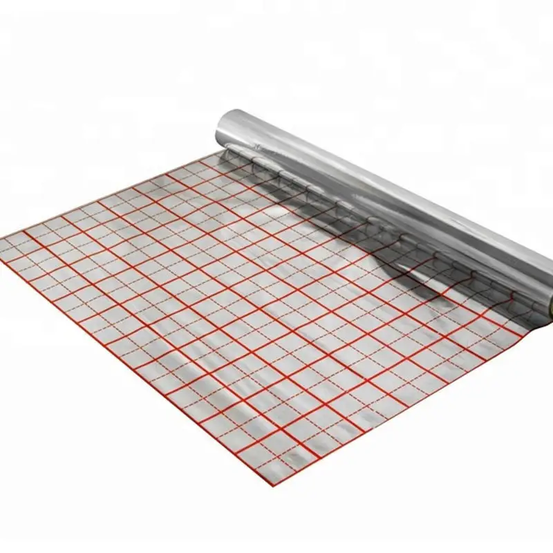 pet aluminum bubble foil thermal insulation laminating film roll for underfloor heating