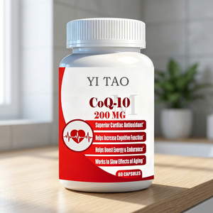 Capsules de CoQ10 en marque blanche OEM pour la santé cardiovasculaire et le soutien énergétique cellulaire – Supplément en gros - Product Image 1