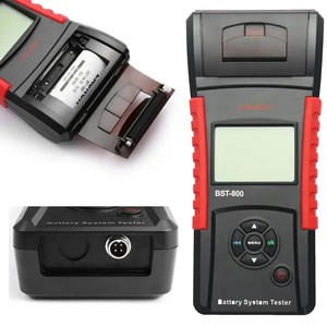 Testeur professionnel de batterie automobile BST-800 avec imprimante pour systèmes de démarrage et de charge 6V 12V 24V, testeur de charge 100-2000 CCA - Product Image 5