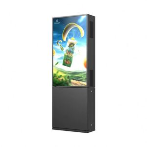 Xách tay 3000nits IP66 LCD in ấn Báo Chí 3000nits đời hỗ trợ dooh standee-công cụ miễn phí Totem hiển thị 3000nits IP66 - Product Image 1
