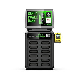 6 8 12 24 emplacements publicité téléphone charge partage Power Banks station de <span class=keywords><strong>location</strong></span> partagé Power Bank pour la réception de l'hôtel - Product Image 3