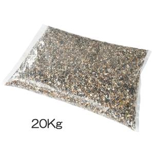 Forme arrondie Impression mignonne Beige marron petits copeaux de pierre naturelle Drainage durable Design moderne utilisation de jardin - Product Image 5