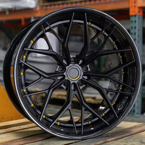 ล้ออัลลอยขนาด5X120 5X114.3 5X130ขอบรถ18 19 20 21นิ้วสองชิ้นออกแบบได้ตามต้องการสำหรับ F31 F30 F34 F80 E90 E91 - Product Image 5