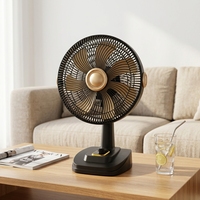 Ventilateur de circulation d'air mécanique oscillant électrique de 6,9 pouces FT-30-9T22 pour usage commercial, moteur AC à faible bruit